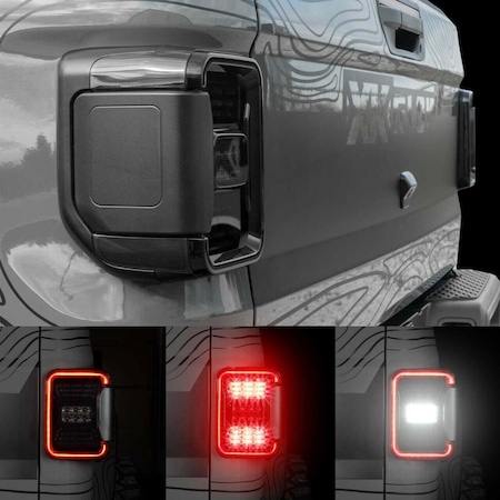 Backseat LED Taillight with Smoked Lens for 2020-C Jeep Gladiaor JT BA3695654